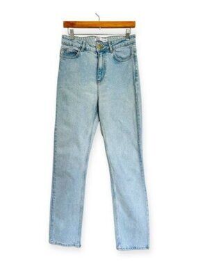 Zara Light Wash High Waist Skinny Jeans